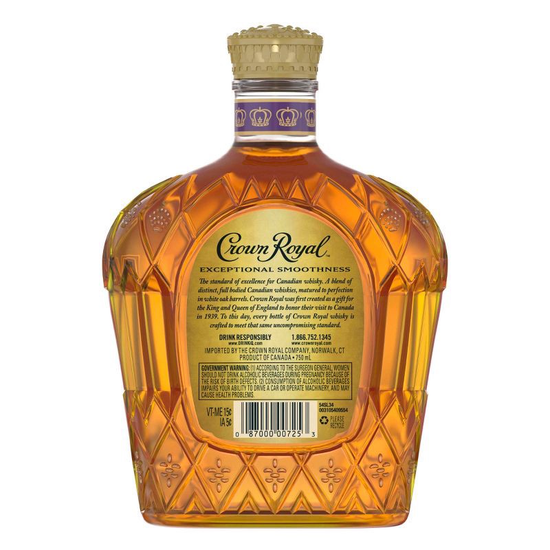 slide 8 of 11, Crown Royal Canadian Whisky - 750ml Bottle, 750 ml