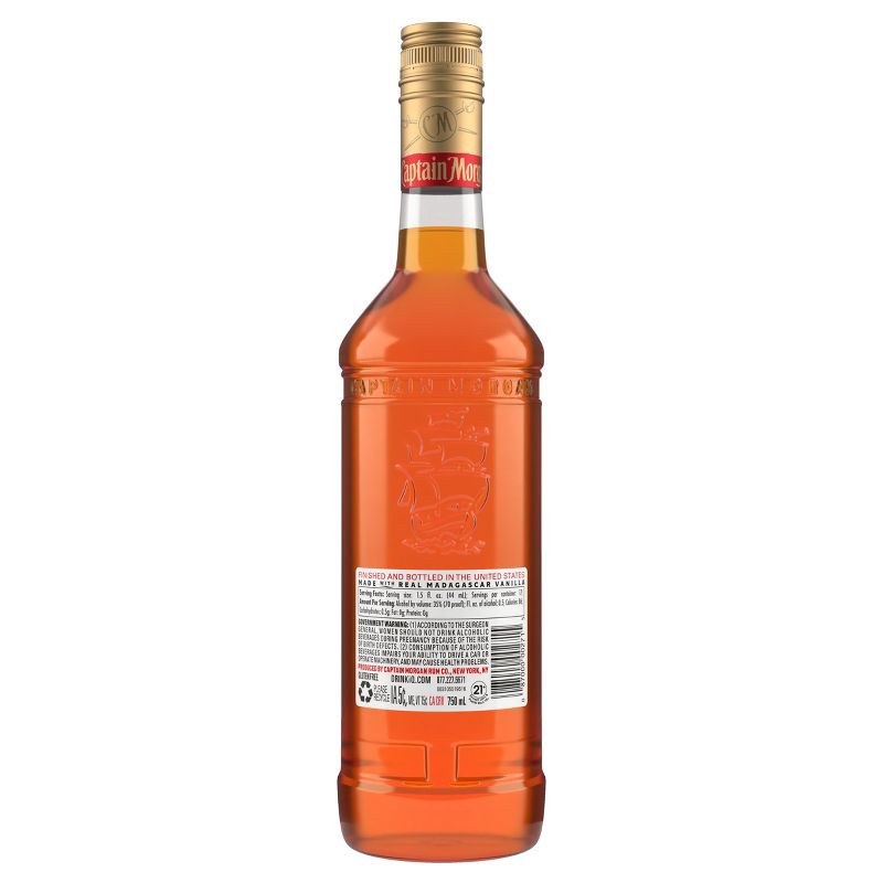 slide 8 of 9, Captain Morgan Original Spiced Rum - 750ml Bottle, 750 ml