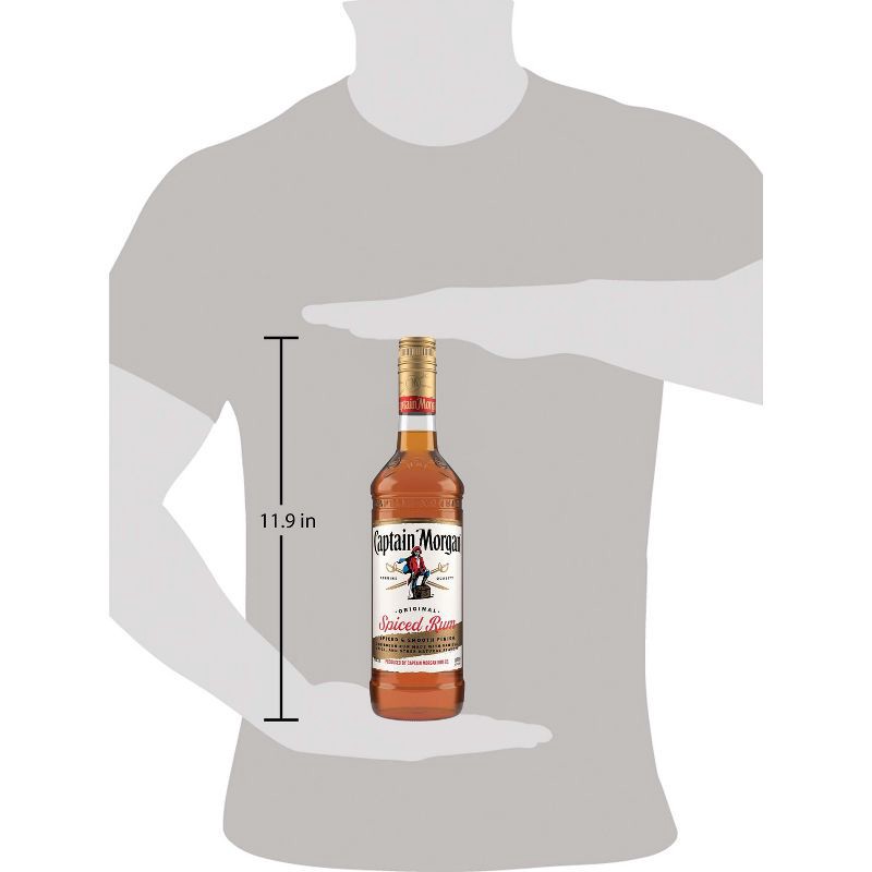 slide 9 of 9, Captain Morgan Original Spiced Rum - 750ml Bottle, 750 ml