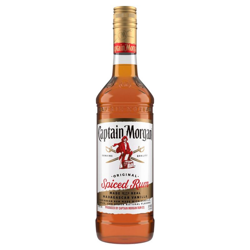 slide 1 of 12, Captain Morgan Original Spiced Rum - 750ml Bottle, 750 ml