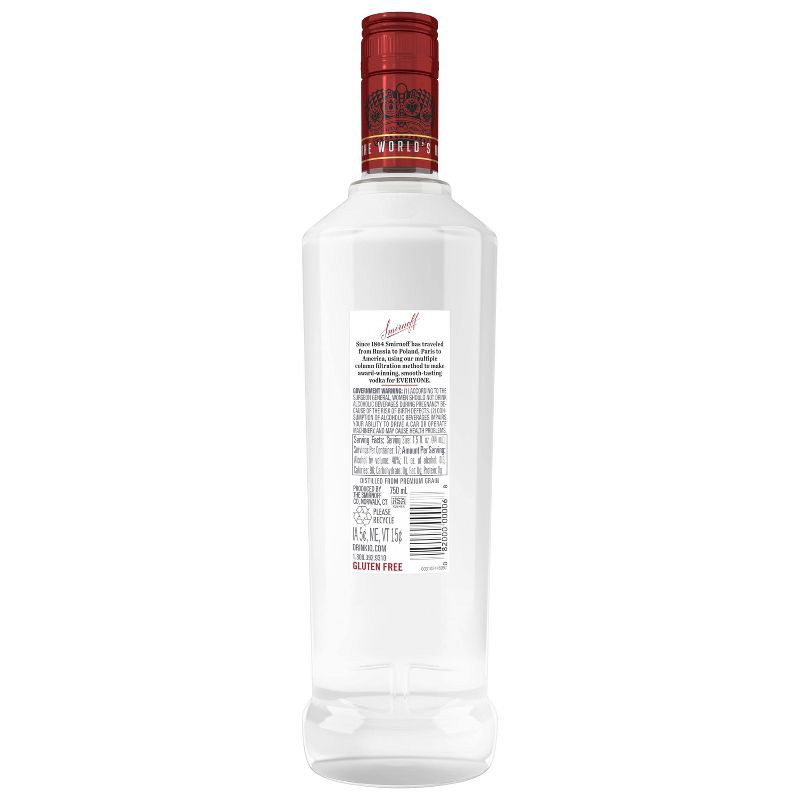 slide 2 of 9, Smirnoff Vodka - 750ml Bottle, 750 ml