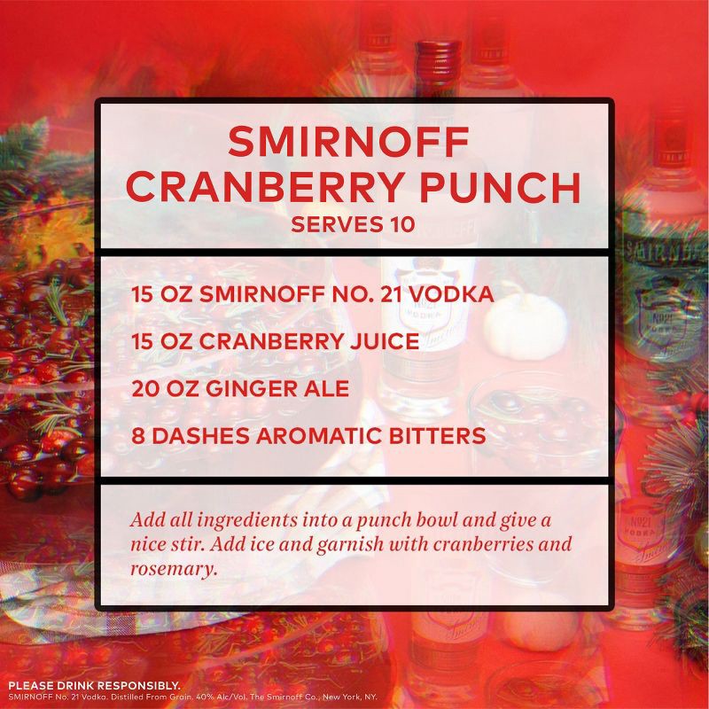 slide 4 of 6, Smirnoff Vodka - 750ml Bottle, 750 ml
