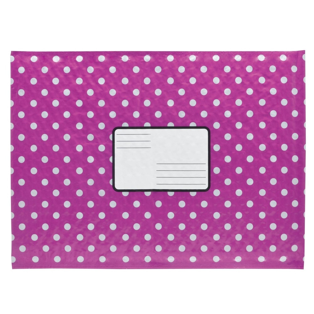 slide 2 of 3, Scotch 10.5" x 15.25" Decorative Poly Bubble Mailer 1 Mailer/pk - Color May Vary, 1 ct