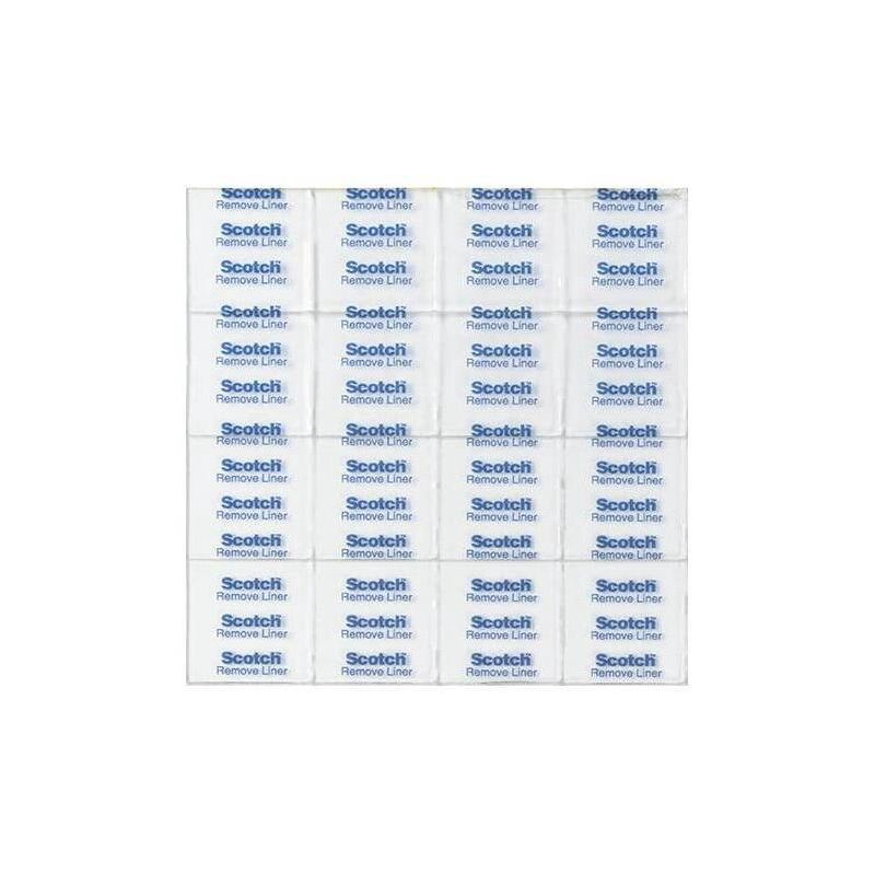 slide 2 of 12, Scotch 35ct Removable Clear Mounting Squares: Adhesive Strips for Art & Office, Plastic, No Choking Hazard, 35 ct