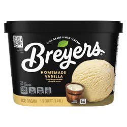 Breyers Ice Cream Breyers Homemade Vanilla Ice Cream - 48oz