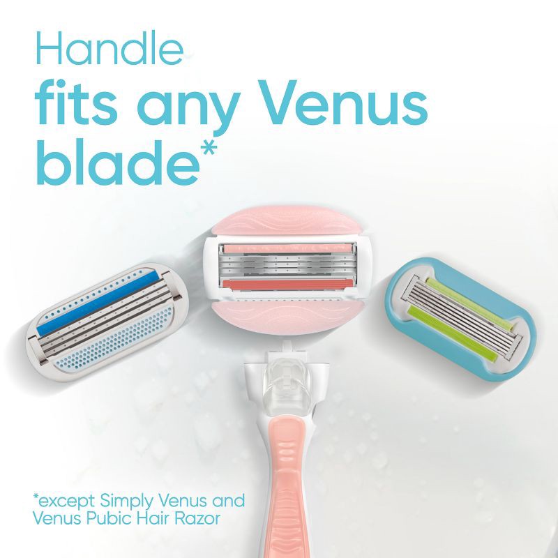 slide 7 of 8, Venus Comfortglide White Tea Women's Razor Blade Refills - 4ct, 4 ct