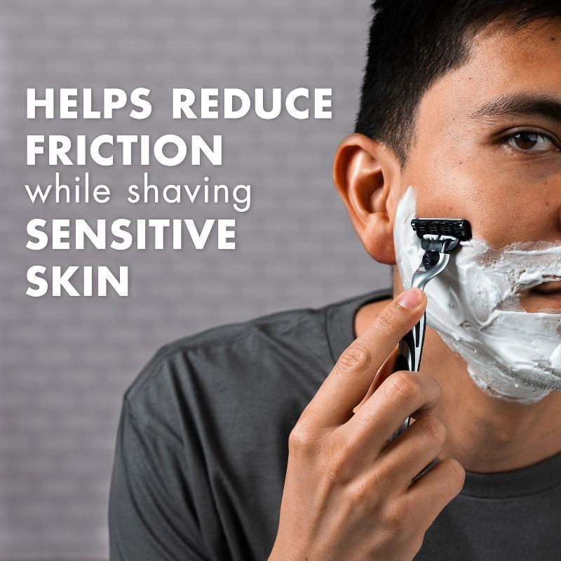 slide 7 of 10, Gillette Foamy Men's Sensitive Shave Foam - 11oz, 11 oz