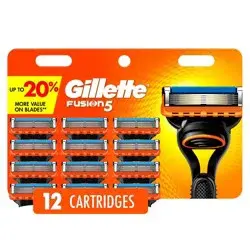 Gillette Fusion5 Men's Razor Blade Refills - 12ct