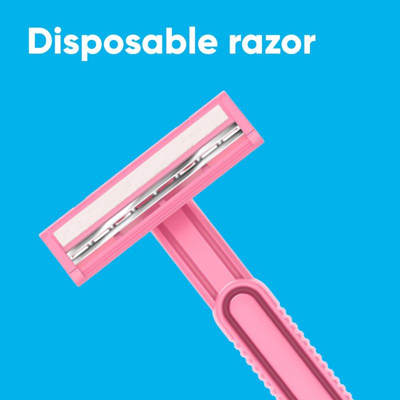 slide 3 of 7, Gillette Daisy Women's Disposable Razors - 12ct, 12 ct