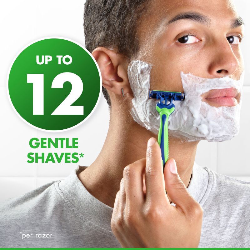 slide 3 of 15, Gillette Sensor3 Sensitive Men's Disposable Razors - 4ct, 4 ct