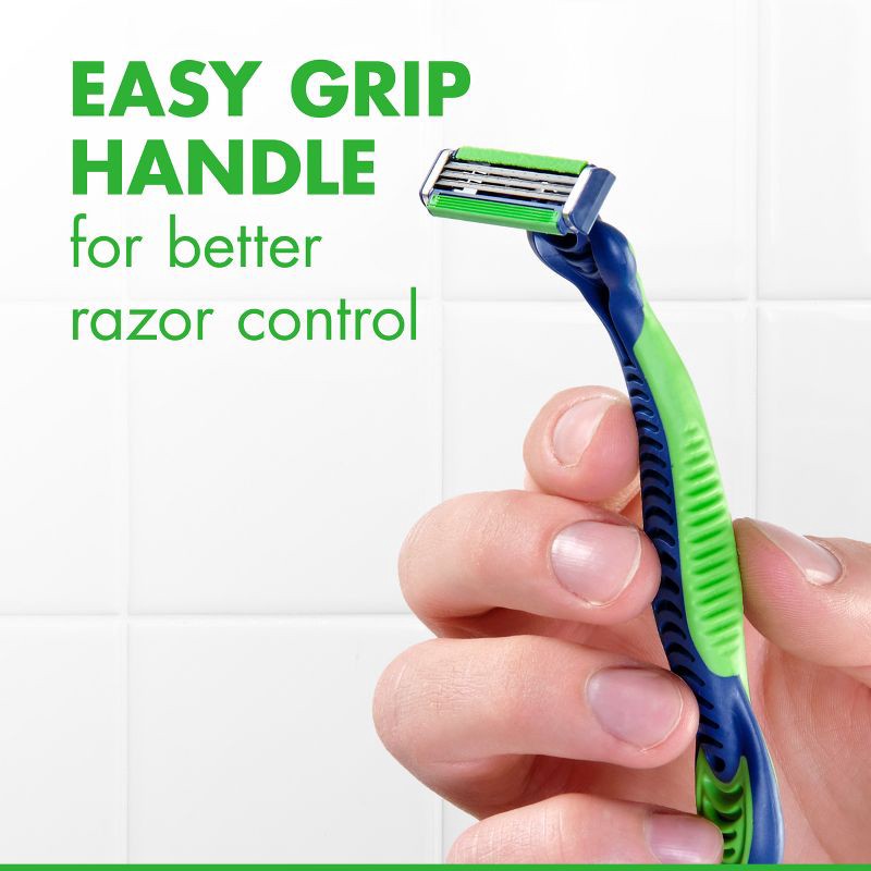 slide 9 of 12, Gillette Sensor3 Sensitive Men's Disposable Razors - 4ct, 4 ct