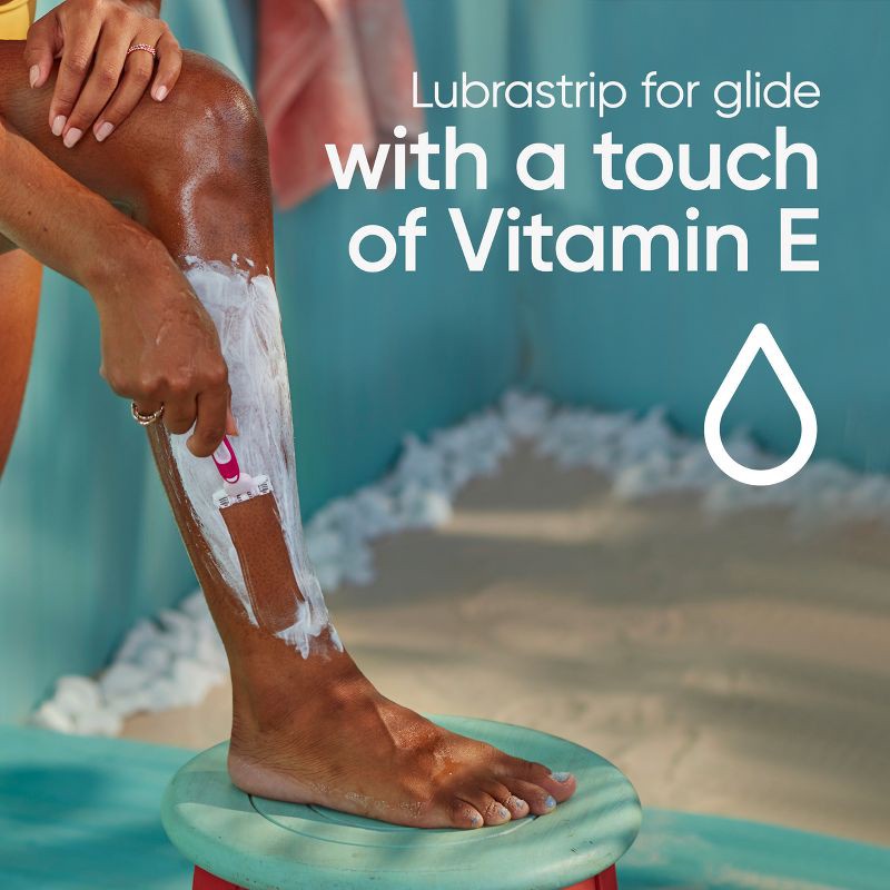 slide 5 of 7, Venus Simply3 Women's Disposable Razors - 4ct, 4 ct