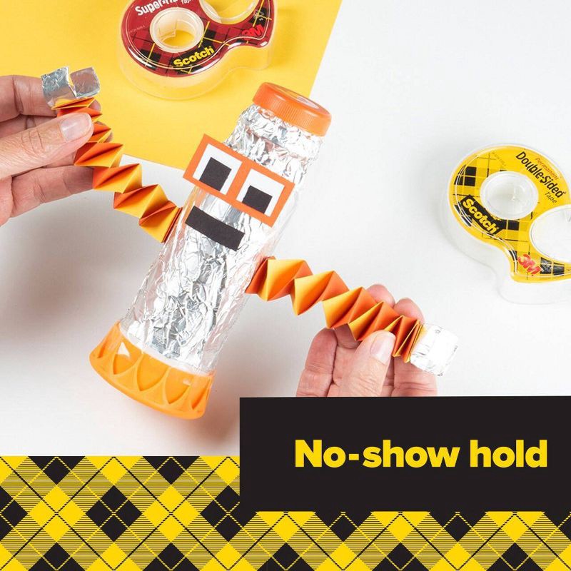 slide 7 of 13, Scotch 1ct Double Sided Permanent Tape .75" x 300": Clear Double Stick Tape for Gift Wrap & Art Projects, 1 ct