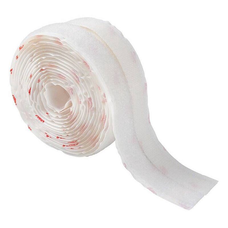 slide 2 of 12, Scotch Multi-Purpose Fasteners - White: Plastic Clips & Fasteners, Office Supplies, 0.75" Width, 12" Height, 1 ct