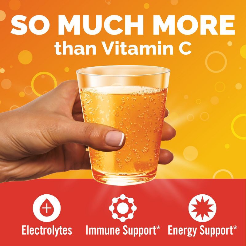 slide 3 of 9, Emergen-C Vitamin C Drink Mix Powder Packets - Super Orange - 30ct, 30 ct