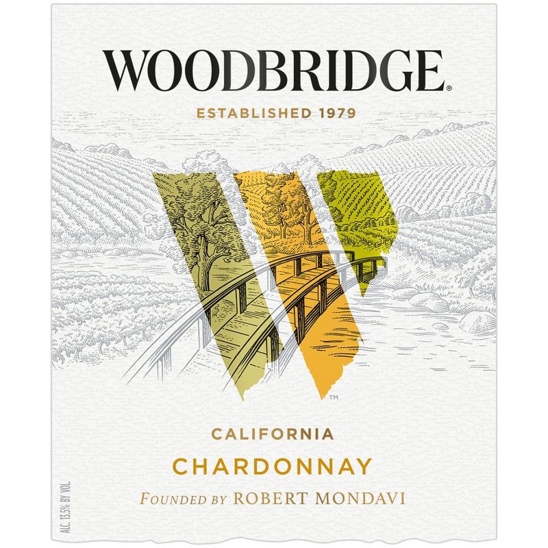 slide 11 of 12, Woodbridge by Robert Mondavi Woodbridge Chardonnay White Wine - 1.5L Bottle, 1.5 liter