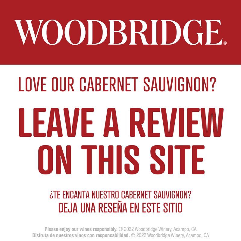 slide 9 of 12, Woodbridge by Robert Mondavi Woodbridge Cabernet Sauvignon Red Wine - 1.5L Bottle, 1.5 liter