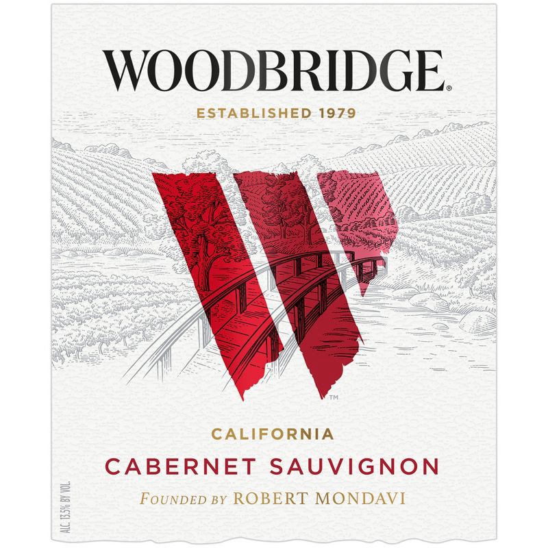 slide 11 of 12, Woodbridge by Robert Mondavi Woodbridge Cabernet Sauvignon Red Wine - 1.5L Bottle, 1.5 liter