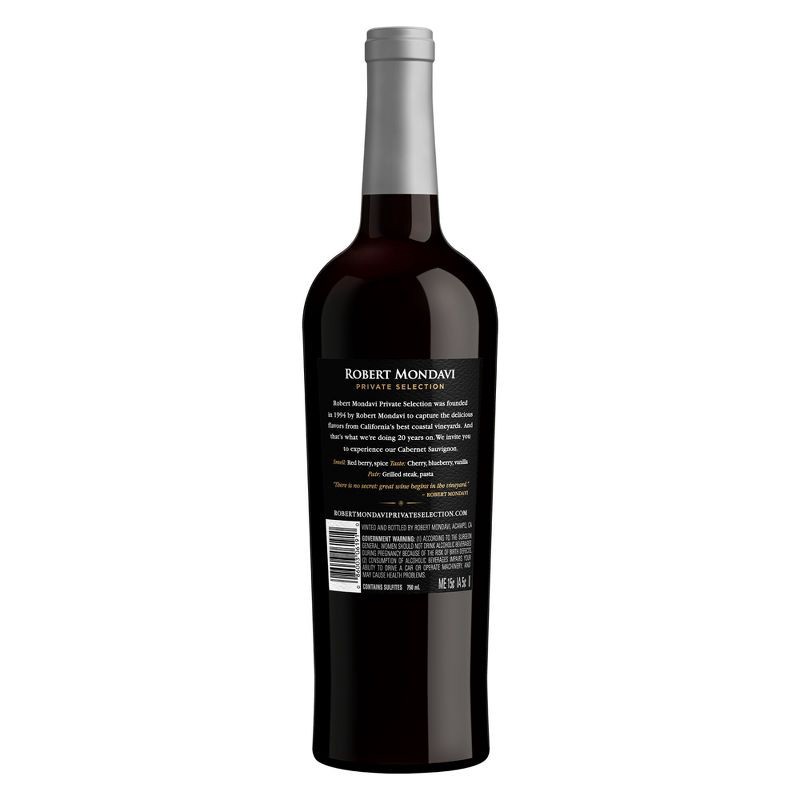 slide 2 of 10, Robert Mondavi Private Selection Cabernet Sauvignon Red Wine - 750ml Bottle, 750 ml