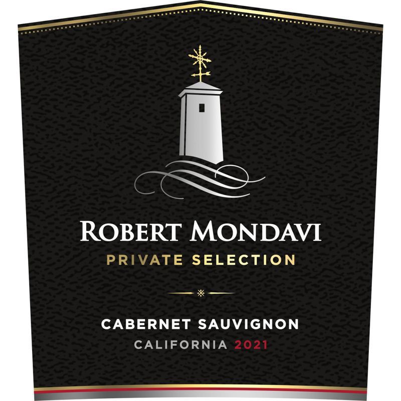 slide 9 of 10, Robert Mondavi Private Selection Cabernet Sauvignon Red Wine - 750ml Bottle, 750 ml