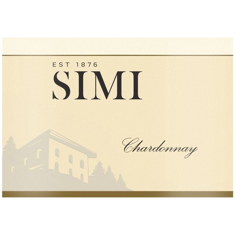 slide 12 of 15, SIMI Chardonnay White Wine - 750ml Bottle, 750 ml