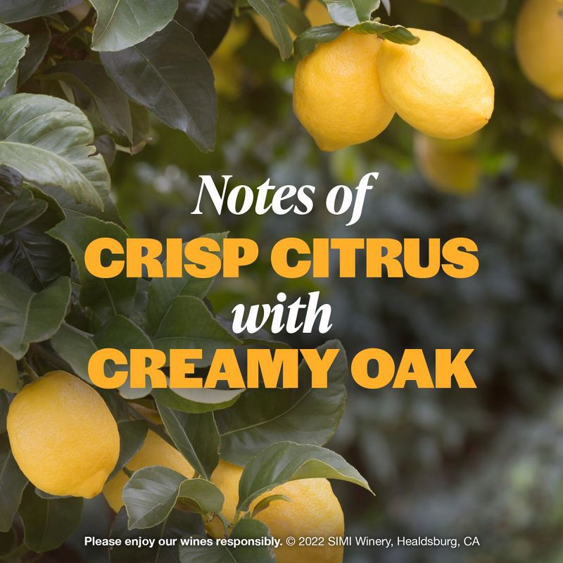 slide 5 of 15, SIMI Chardonnay White Wine - 750ml Bottle, 750 ml