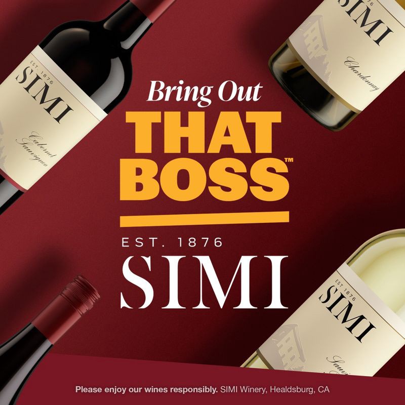 slide 7 of 15, SIMI Chardonnay White Wine - 750ml Bottle, 750 ml
