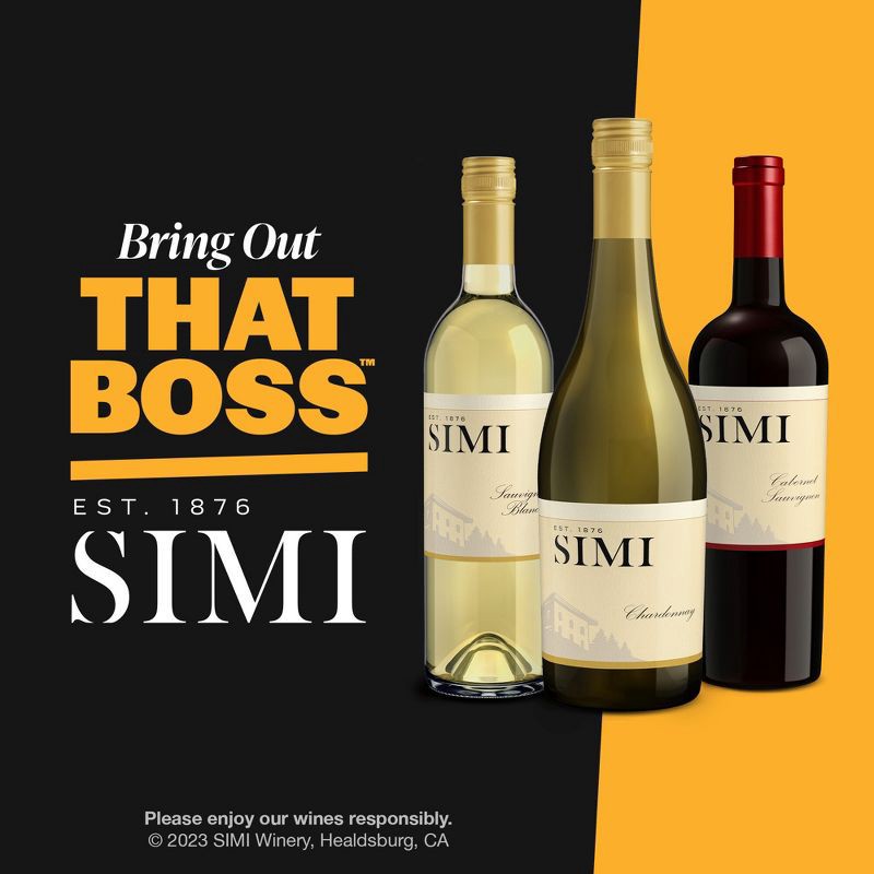 slide 9 of 15, SIMI Chardonnay White Wine - 750ml Bottle, 750 ml