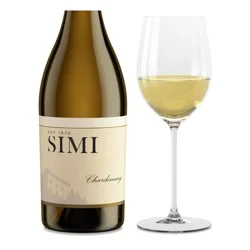 SIMI Chardonnay White Wine - 750ml Bottle