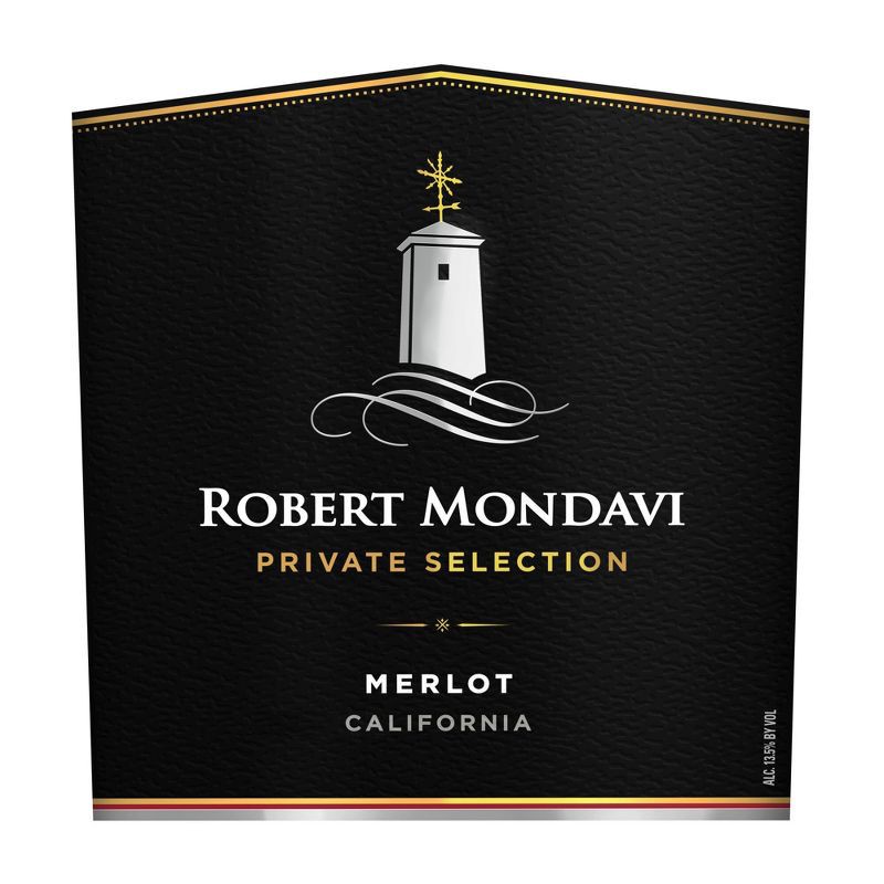 slide 10 of 11, Robert Mondavi Private Selection Merlot Red Wine - 750ml Bottle, 750 ml