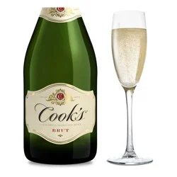 Cook's California Champagne Brut White Sparkling Wine - 750ml Bottle