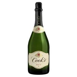 Cook's California Champagne Brut White Sparkling Wine - 750ml Bottle