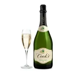 Cook's California Champagne Extra Dry White Sparkling Wine - 750ml Bottle