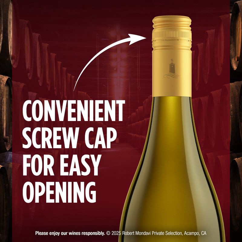 slide 3 of 12, Robert Mondavi Private Selection Chardonnay White Wine - 750ml Bottle, 750 ml