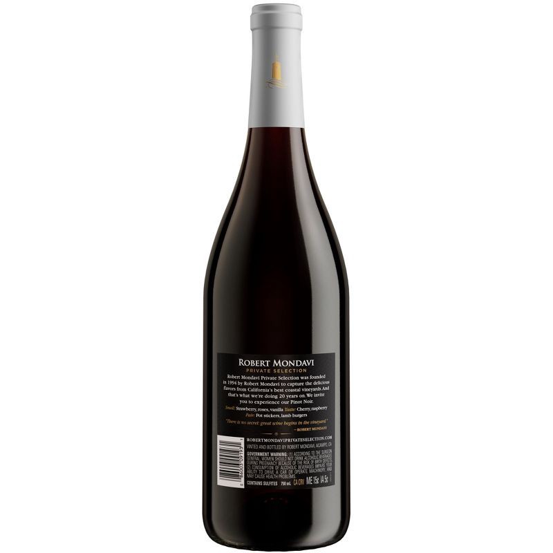slide 2 of 11, Robert Mondavi Private Selection Pinot Noir Red Wine - 750ml Bottle, 750 ml
