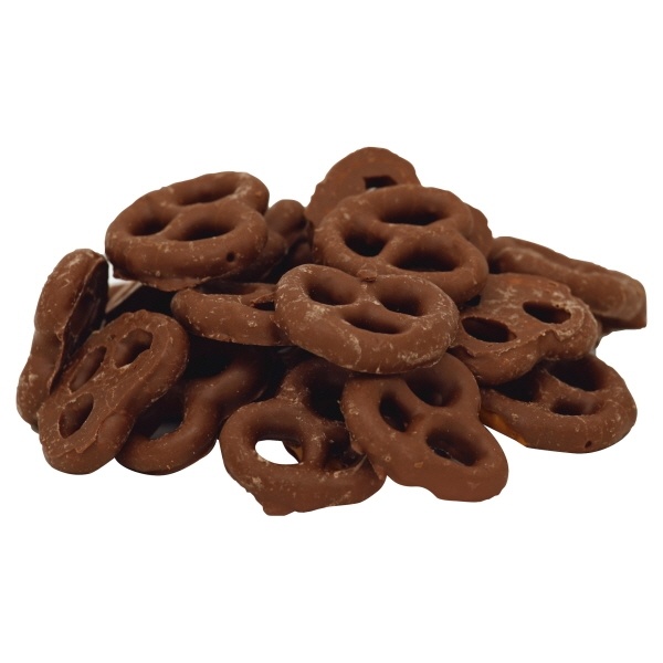 slide 1 of 1, Sun Harvest Chocolate Pretzels, per lb