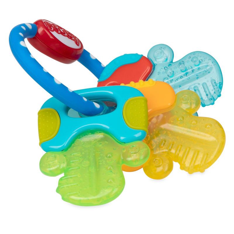 slide 8 of 8, Nuby Ice Gel Baby Teether Keys, 1 ct