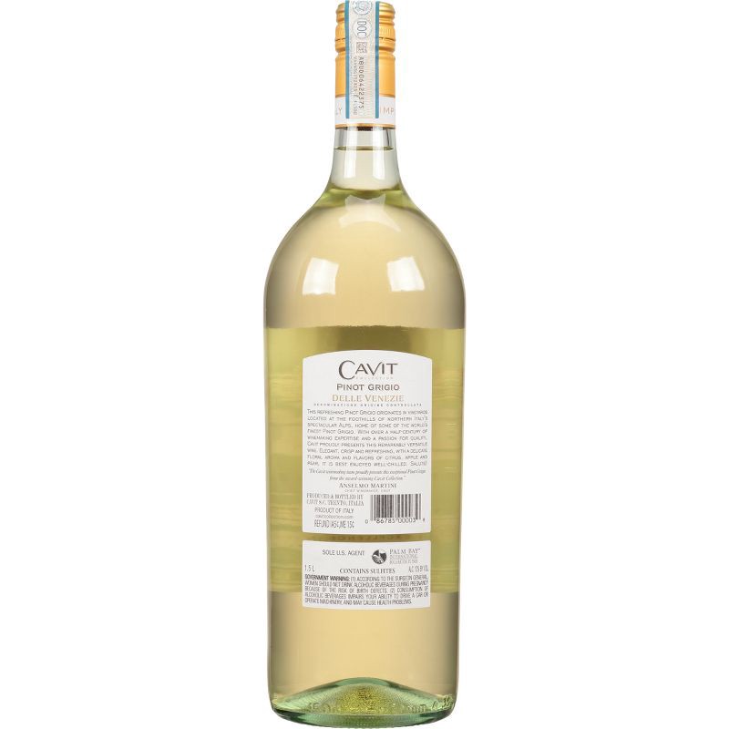 slide 3 of 3, Cavit Pinot Grigio White Wine - 1.5L Bottle, 1.5 liter