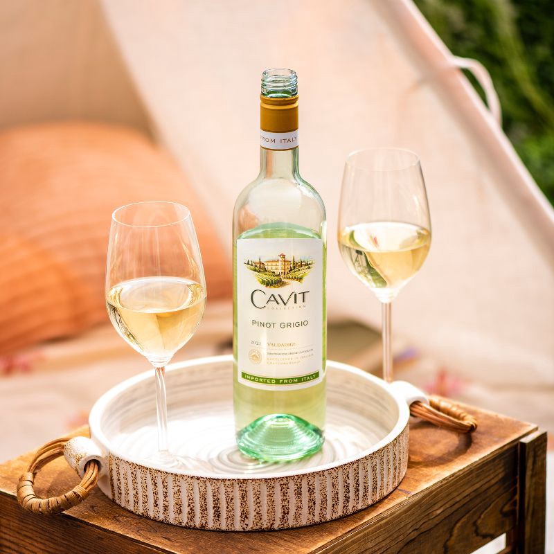 slide 3 of 3, Cavit Pinot Grigio White Wine - 750ml Bottle, 750 ml