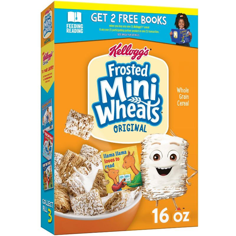 slide 11 of 11, Kellogg's Original Frosted Mini-Wheats Breakfast Cereal - 16oz, 16 oz