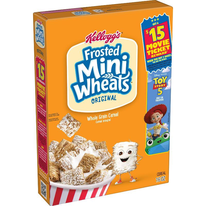 slide 1 of 13, Kellogg's Original Frosted Mini-Wheats Breakfast Cereal - 16oz, 16 oz
