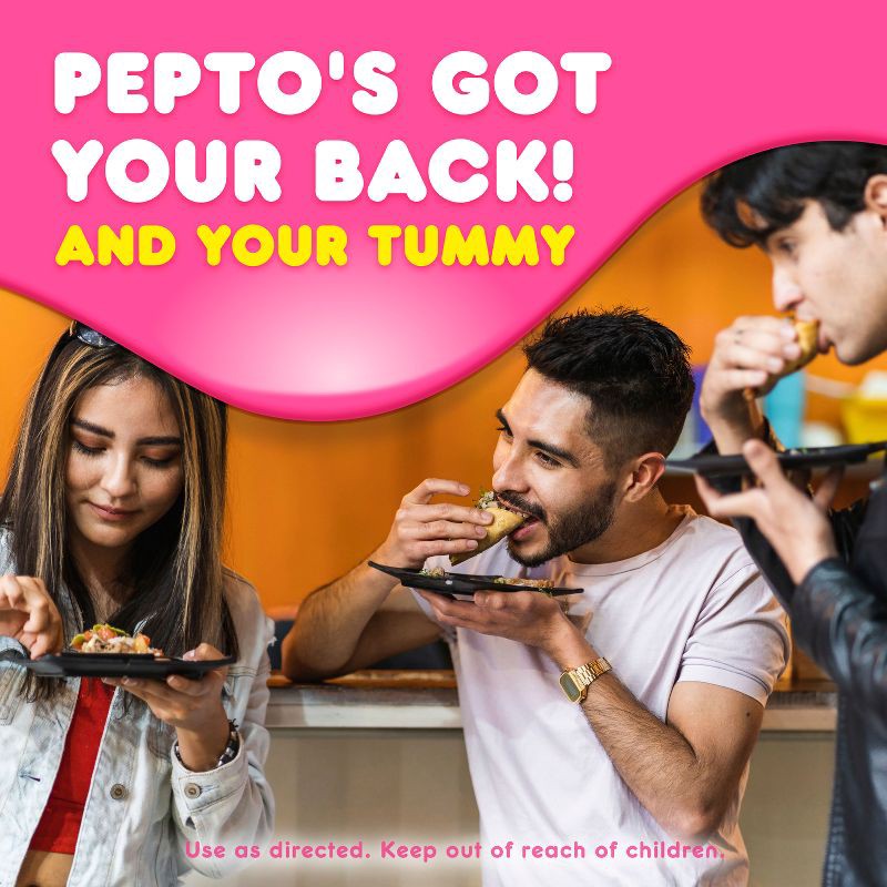 slide 4 of 8, Pepto-Bismol - 5 Symptom Stomach Relief Original Liquid - 16 fl oz, 16 fl oz