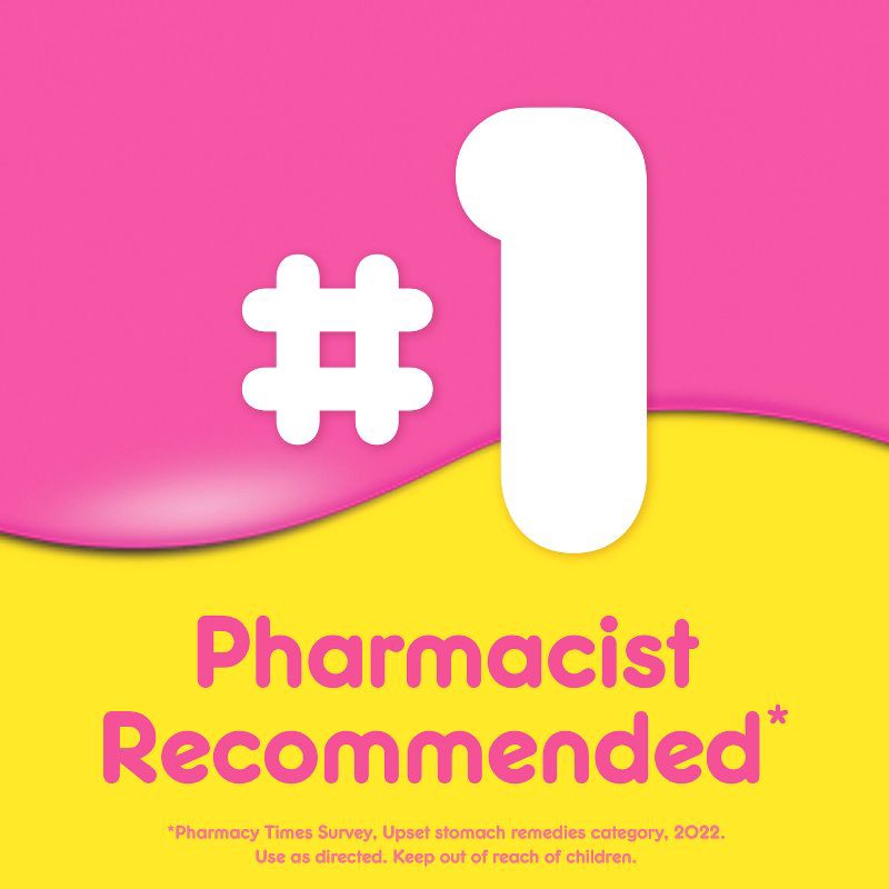 slide 5 of 8, Pepto-Bismol - 5 Symptom Stomach Relief Original Liquid - 16 fl oz, 16 fl oz