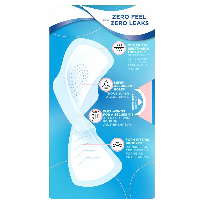 slide 12 of 12, Always Infinity FlexFoam Pads for Women - Size 2 - Super Absorbency - Unscented - 32ct, 32 ct