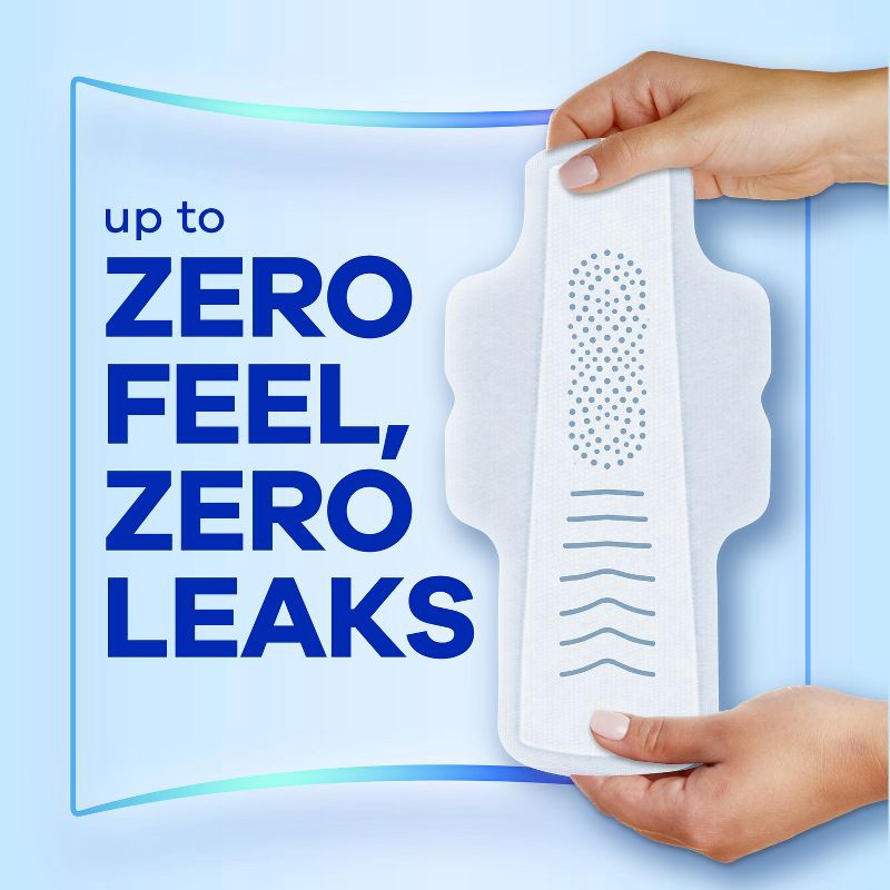 slide 4 of 13, Always Infinity Regular Absorbency FlexFoam Pads for Women - Unscented - Size 1 - 36ct, 1 x 36 ct