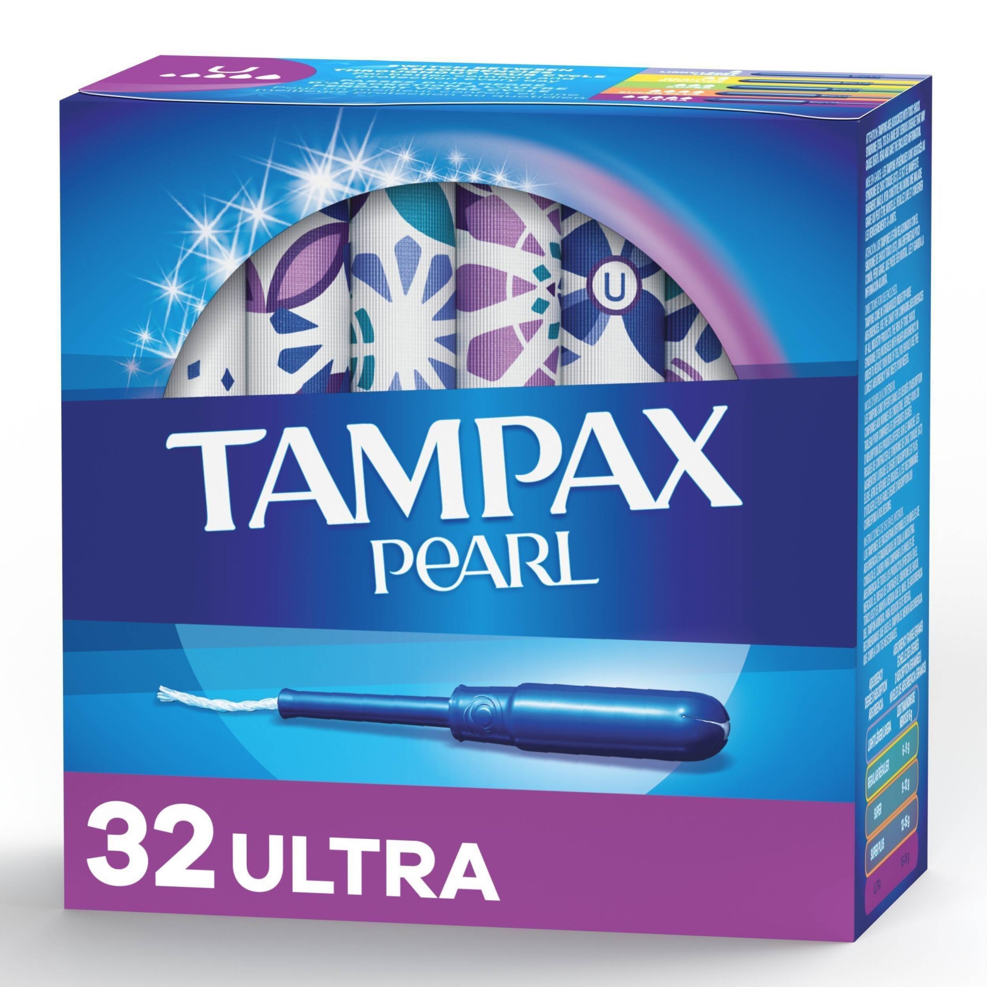 slide 1 of 7, Tampax Pearl Tampons - Ultra Absorbency with LeakGuard Braid - Unscented - 36ct, 36 ct
