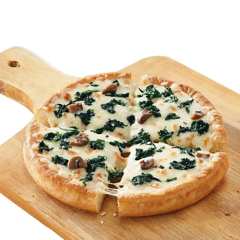 slide 2 of 10, Lean Cuisine Protein Kick Spinach & Mushroom Frozen Pizza - 6.1oz, 6.1 oz