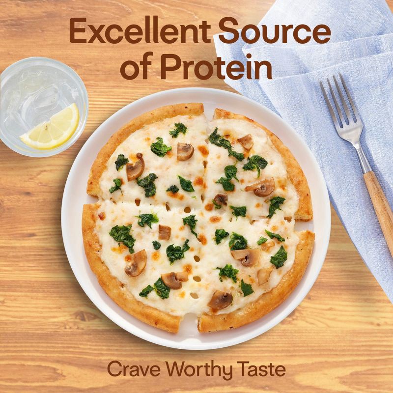 slide 7 of 10, Lean Cuisine Protein Kick Spinach & Mushroom Frozen Pizza - 6.1oz, 6.1 oz