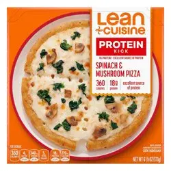 Lean Cuisine Protein Kick Spinach & Mushroom Frozen Pizza - 6.1oz