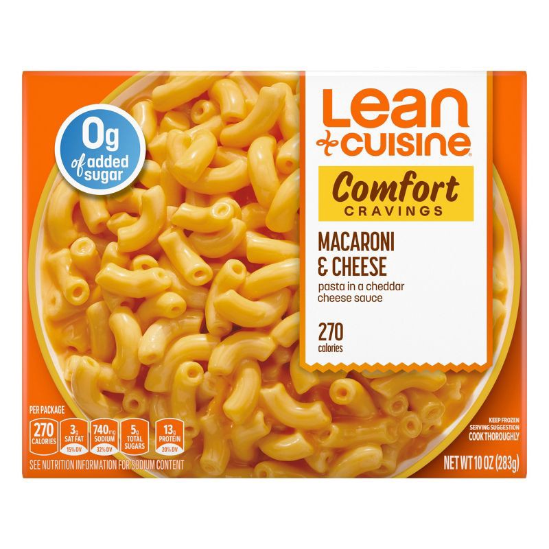 slide 1 of 9, Lean Cuisine Comfort Cravings Frozen Macaroni & Cheese - 10oz, 10 oz